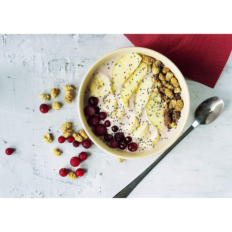 Organic Dried White Mulberries, 5 Pounds - Non-GMO, Unsulfured, Bulk