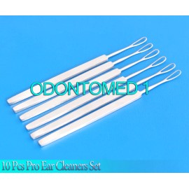 ODM 10 Pcs Ear Cleaners Wax Removing Ear Pick Health Care Stainless Steel Tool