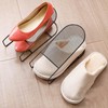 Vzpinko Metal Shoe Slot Organizers Iron Shoe Stacker Storage Shoe
