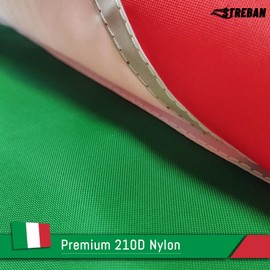 STREBAN Italian Flag 12x18 Inch - Small Italy Flag Heavy Duty 210D Nylon with Sewn Stripes, Brass Grommets