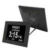 Digital Day Clock 7 Inch Auto Dimmable Clock with Unabbreviated