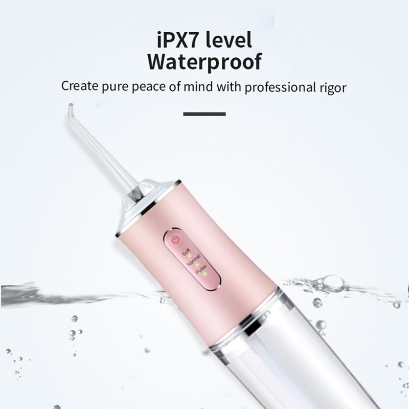 Electric Dental Irrigator With 4 Nozzles Home Portable Water Oral