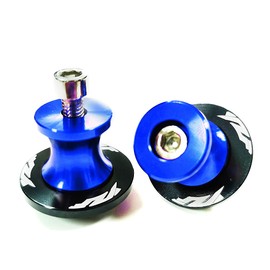 Blue Motorcycle Aluminum CNC M6 Swing arm Sliders Spools Stand Screw Compatible With Yamaha YZF R1 R3 R6 R25 R125 R7 R6 R6S 600R