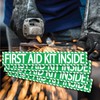 (4 Pack) First Aid Kit Inside Stickers 1.5" x 9"