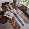 Weldomcor Macrame Table Runners Woven Rustic Table Runner Cotton Linen