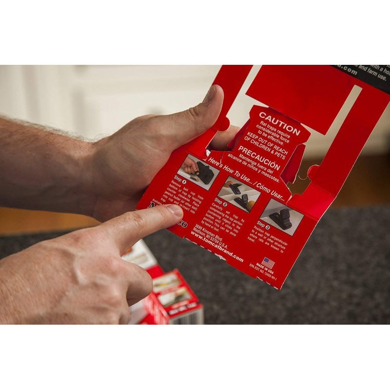 Tomcat Rat Snap Trap- Pack of 4