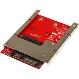 StarTech SAT32MSAT257 Adaptador Convertidor de SSD mSATA a SATA de 2.5 Pulgadas