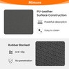 Mimore Coffee Mat - 16x24 Inch Grey Countertop Mat -