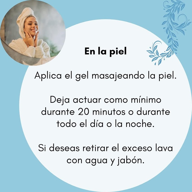Bergamota y sábila / aloe vera gel