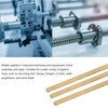 TOP-VIGOR 2Pcs M2 x 250mm Male Brass Threaded Rod, All