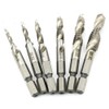 NUZAMAS Set of 6 Screw Thread Tap Drill Set Hex
