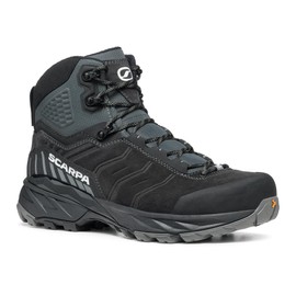 SCARPA Men's Rush Trk GTX Waterproof Gore-Tex Hiking and Backpacking Boots - Dark Anthracite/Black - 9.5-10