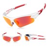 Polarized Sports Sunglasses for Men Women Youth Baseball Fishing Cycling