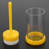 Queen Bee Roller Cage Plastic Rearing Cup Marking Bottle Beekeeping