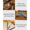 ULZOZN Professional Piano Tuning Kit Piano Tuner Hammer Mute Kit