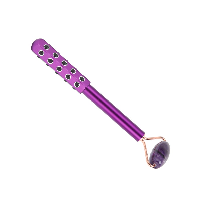 Double Head Germanium Face Massage Roller Portable Facial Skin Tightening