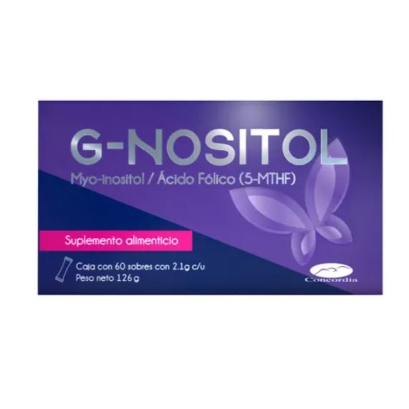 G-nositol Suplemento Alimenticio 60 Sobres con 2.1 G C/u