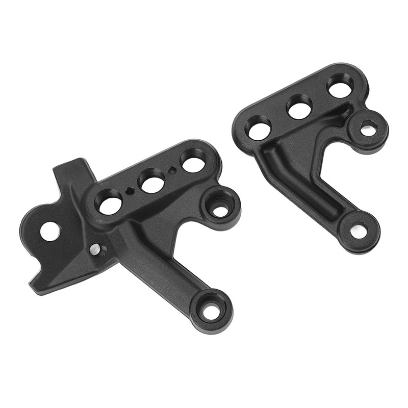Motorcycle Foot Pegs Bracket Set Metal Construction Stable High Strength