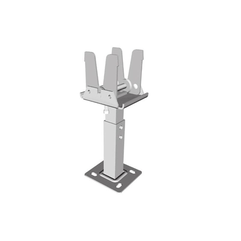 Jabema Stand console for flat radiators, distance between heating plates