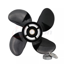 boatman 4 Blades Propeller 10.3x13 for Mercury Spitfire Outboard Engine 30-60HP