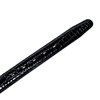 COXSWAIN CW20203-19 Men's Genuine Leather Belt, Black, Crocodile Pattern, 1.2