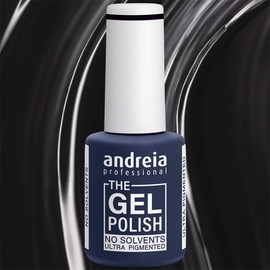 Andreia Professional - The Gel Polish - Gel-Nagellack, Lösungsmittel und Geruchsfrei - Farbe G42 Schwarz