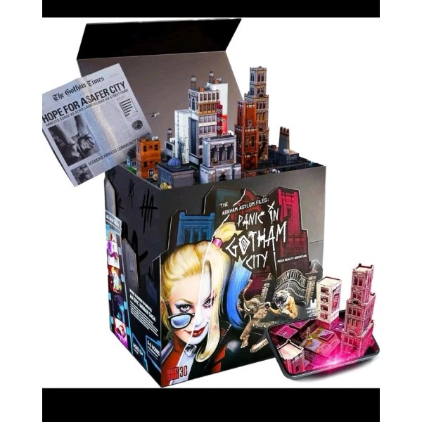 Infinite Rabbit Holes Arkham Asylum Files Panic in Gotham City