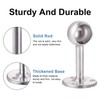 INCREWAY 2pcs Stainless Steel Wardrobe Pipe, Dia 25mm(1") Closet Lever