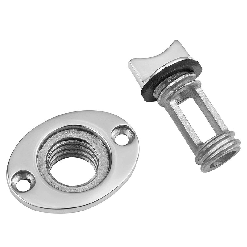 316 Stainless Steel Bilge Drain Plug Fit 1inch, 25mm Hole,