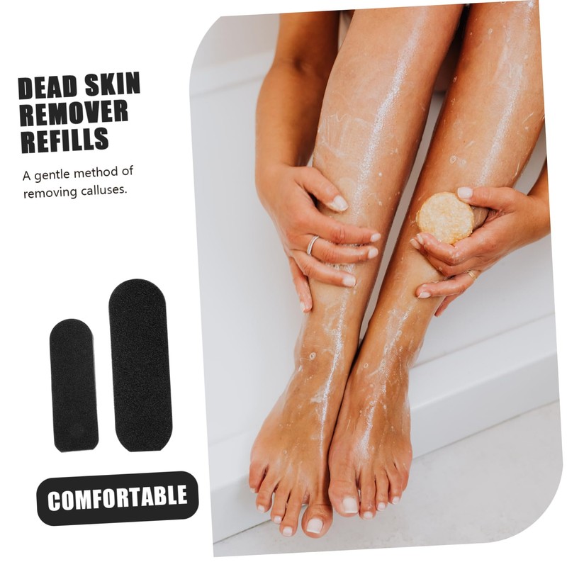 Minkissy 20pcs Foot File Replacement Sand Refills for Callus Removal