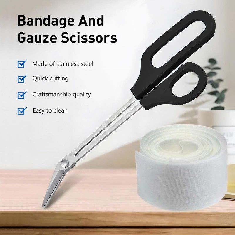 8.3 Inch Long Handle Toenail Scissors for Thick Nails &