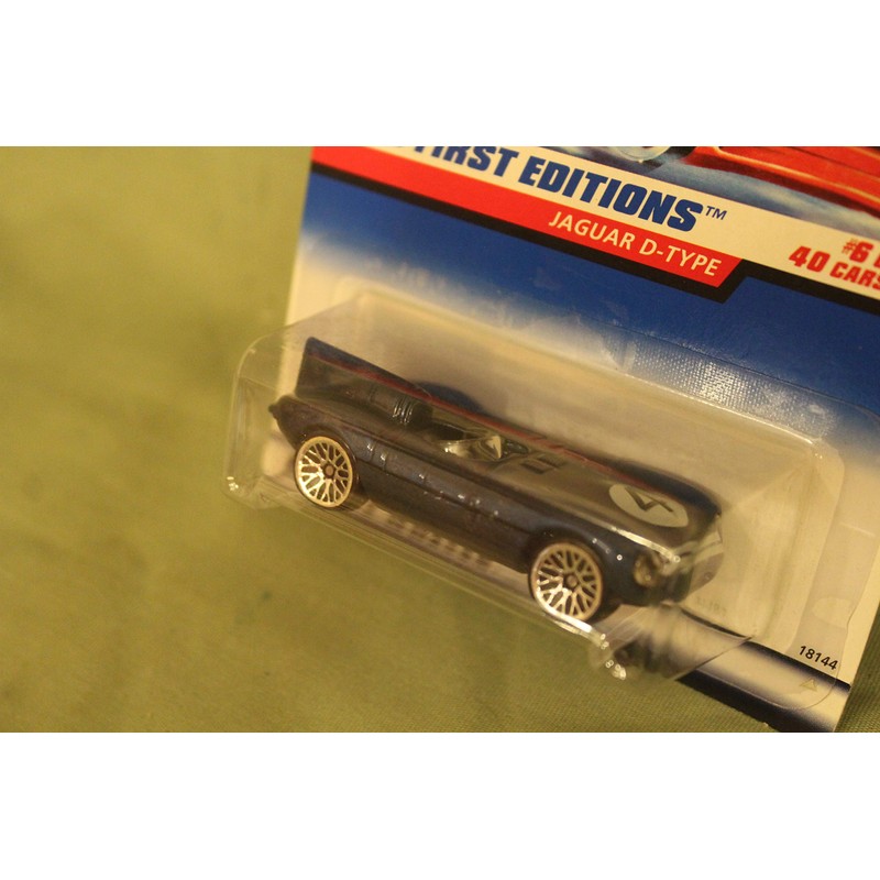JAGUAR D-TYPE * BLUE * 1998 FIRST EDITIONS SERIES #6