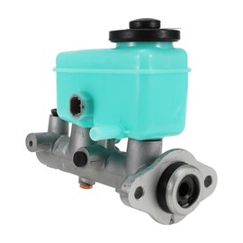 REPAIROCK 1 Pc Brake Master Cylinder for Toyota Landcruiser 2007-2016 Hydraulic Master Cylinder Durable Aluminum Alloy Engine Compartment with Reservoir Silver Tone