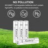 KAMCY Household Batteries - 1100mAh AAA Rechargeable Batteries 1.2V Ni-MH