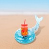 6 Pack Inflatable Mermaid Drink Holder, LIYDE Drink Floaties Floating