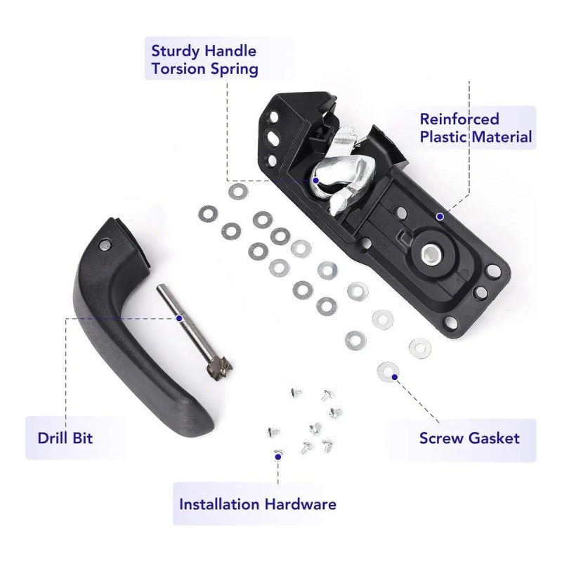 Kit De Manija Puerta Chevy Silverado 2007 A 2014, Suburban,