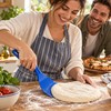 Flexible Dough Scraper for Baking – Plastic Pizza Dough Cutter