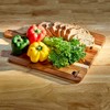 Bearchop Acacia Wood Cutting Boards with Handle,[17" x 13" x