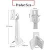 CCTV Amp Camera Square Bracket is used for 2 rotation