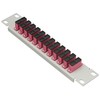 Delock 10 Inch Fibre Optic Patch Panel 12 Port SC