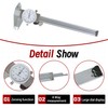 findmall 6" Dial Caliper 0.001 Stainless Steel Caliper Measuring Tool