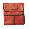 A-to-Z Supply PLPB020 Pizza Delivery Bag, 20" x 20" x 5", Holds (2) 18" Pizzas, Velcro Fasteners, Ventilation Holes, Foam Insulated, leatheroid PVC, with Nylon Edges, T-Strap Handle, red