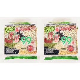 Pei Tien Energy 99 Sticks,Taiwan 99 Mixed Grains Snack, Non-Fried, Egg Yolk Flavor, 6.35 Oz,2 Pack