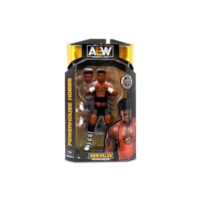 aew Powerhouse Hobbs Unrivaled Collection Series 9 Action Figure