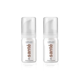 Callusan Körperpflege Cremeschaum Santé Vegan 2x40 ml – Feuchtigkeitscreme Pflege mit Urea und Sheabutter - Intensive Hautpflege für den ganzen Körper