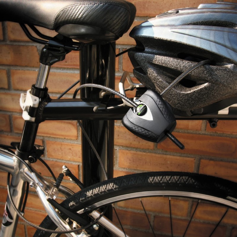 Master Lock 8417JAD Bicycle Bike Lock, Keyable, Adjustable, Vinyl Coating,