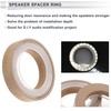 RATCHROLL 2 Set Universal Speaker Spacer Ring Tweeter Speaker Spacer
