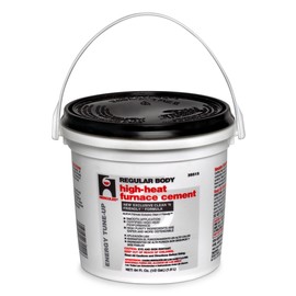 Oatey 35515 Regular Body High Heat Furnace Cement, 1/2 Gallon Bucket