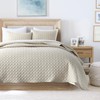 HORIMOTE HOME Quilt Set King Size Beige Bedspread, Modern Style