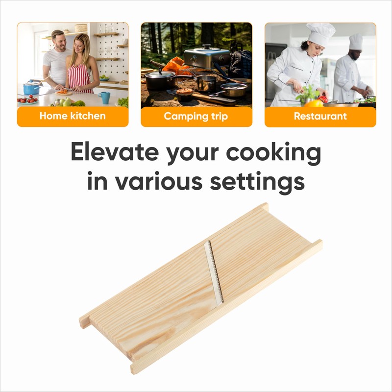 Large Wooden Hand Shredder - Korean Carrot Grater - Graters